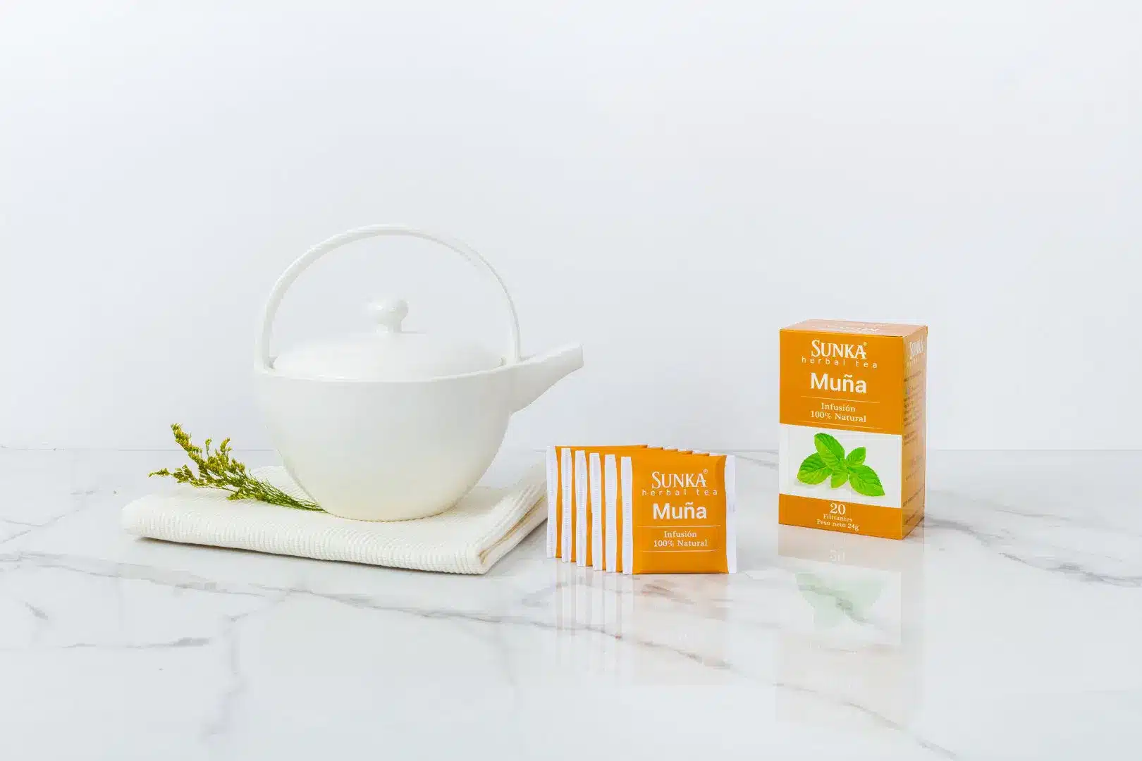 Sunka Muña Tea – Andean Mint Herbal Infusion | 100% Natural - NATURA ANDES