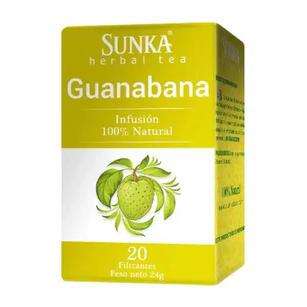 Sunka Soursop Tea – Herbal Infusion with Natural Leaves | 20 Bags